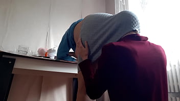 My secretary gives me analingus for a bonus