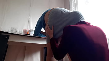 My secretary gives me analingus for a bonus