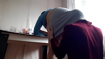 My secretary gives me analingus for a bonus