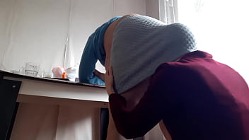 My secretary gives me analingus for a bonus