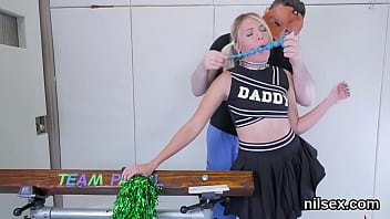 Silly fuckslut gets her fuckholes opened and intensely rode