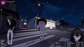 Secret flasher manaka quests in city voyeur game