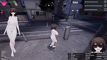 Secret flasher manaka quests in city voyeur game