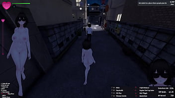 Secret flasher manaka quests in city voyeur game