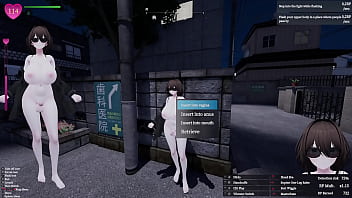 Secret flasher manaka quests in city voyeur game