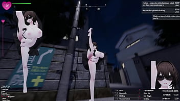 Secret flasher manaka quests in city voyeur game