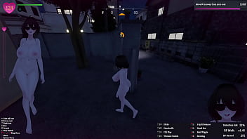 Secret flasher manaka quests in city voyeur game