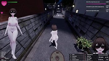 Secret flasher manaka quests in city voyeur game