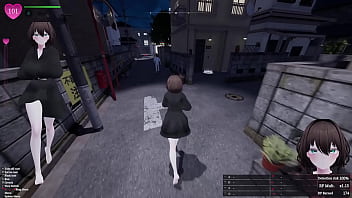 Secret flasher manaka quests in city voyeur game