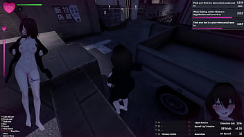 Secret flasher manaka quests in city voyeur game