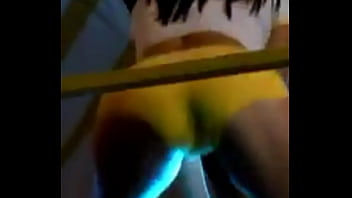 Yellow Shorts Cameltoe thumbnail