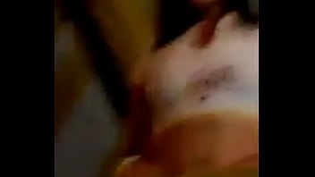 Yellow shorts cameltoe