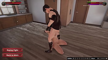 Lordjerle vs luna nf3d maledom combat sexfight