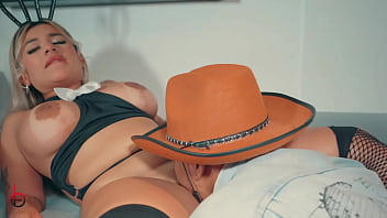 Hardcore interracial on halloween night with petite and bbc brandon cruz