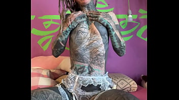 Solo tease and masturbation with german dirty talk