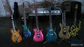 Busty half spanish half german playmate with big eyes