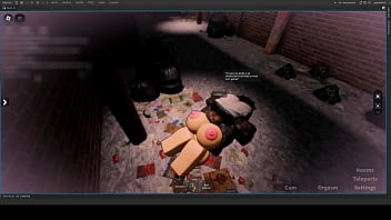 Traer su novio con un negro en un callejon y se quedó con las tetas llenas de semen