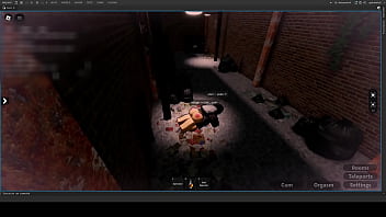 Traer su novio con un negro en un callejon y se quedó con las tetas llenas de semen