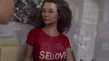 My bimbo dream #07 "accidentally" spill water over stepmom's shirt so i can see her beautiful massive fake tits