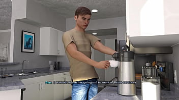 My bimbo dream #07 "accidentally" spill water over stepmom's shirt so i can see her beautiful massive fake tits