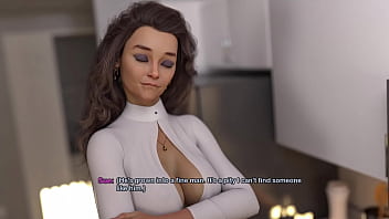 My bimbo dream #07 "accidentally" spill water over stepmom's shirt so i can see her beautiful massive fake tits