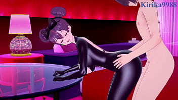 Bay and quency escape queen intense sex goddess of nikke hentai