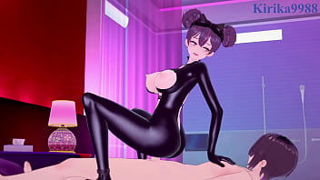 Bay and quency escape queen intense sex goddess of nikke hentai