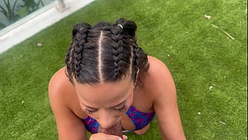 Watch me get an amazing blowjob by the sexy latina jolla