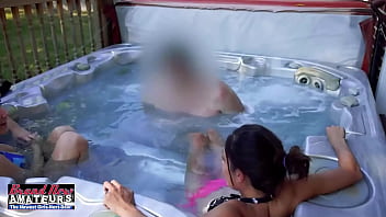 Skinny vicky and busty jamie litton take turns to deepthroat a cock