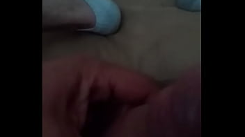Hard dick handjob
