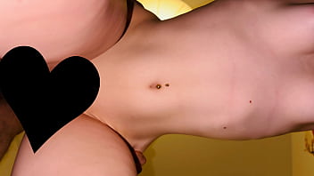 Quiet nerdy girl gives the best head finale deepthroat riding standing doggy cumshot inside