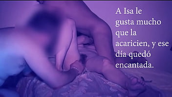 Isa swinger juega con dos amigos