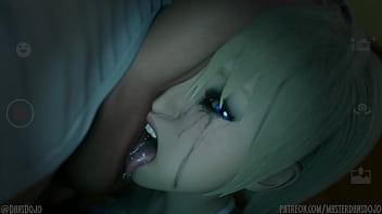 Master dan cute blonde gives the roughest sloppiest animated blowjob ever kingdom hearts