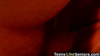 Skilled old fart knows how to bang a hot teen whore