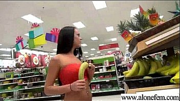 Alone girl please herself in front of camera movie 20