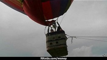 Sexy natural chick trades cash for some rough sex 28