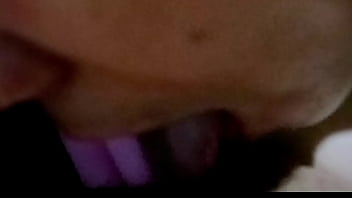 My neighbor saw me using vibrating dildo he fucked me hard on my mouth