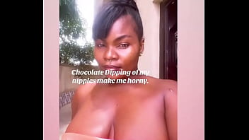 Chocolate Dipping Of My Nipples Make Me Horny #tittytuesday thumbnail