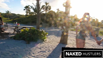 Redhead latina paola vega fucks anally in the woods