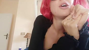 I love to humiliate you while i cum behind you pov
