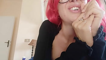 I love to humiliate you while i cum behind you pov