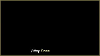 Milf gets her boobs out after work