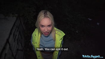 She jogs passed and fucks me public agent