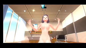 Itsuki playing porn game 03