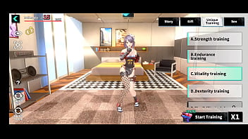 Itsuki playing porn game 03