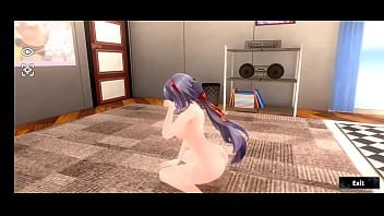 Itsuki playing porn game 03