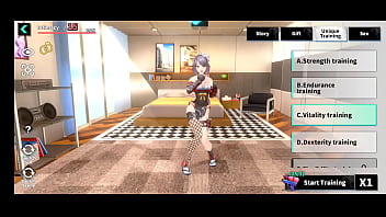 Itsuki playing porn game 03