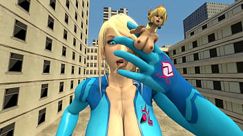 Giantess samus waifu snacks