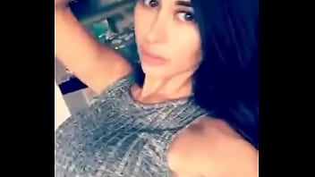 Sexy curvy brunette showing off me