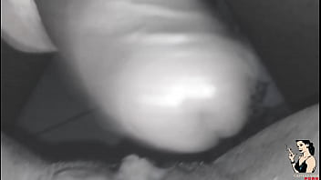 Trailer fan cummed in paty angel's pussy without a condom